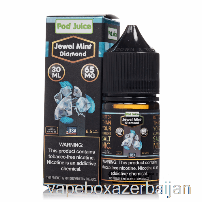 Vape Box Azerbaijan Jewel Mint Diamond - Bold Series - Pod Juice - 30mL 65mg